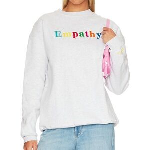 The Mayfair Group - Empathy Always Crewneck in Grey M/L